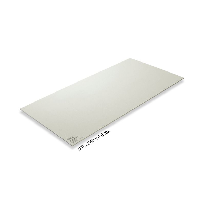 ฝ้า สมาร์ทบอร์ด เอสซีจี รุ่นขอบเรียบ สีซีเมนต์ ขนาด 120X240X0.6 ซม.