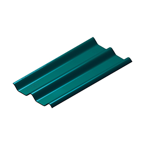 กระเบื้องหลังคา SCG ไฟเบอร์ซีเมนต์ รุ่น ลอนคู่ไฮบริด สีเขียวสมุทร 50x120x0.55 ซม.