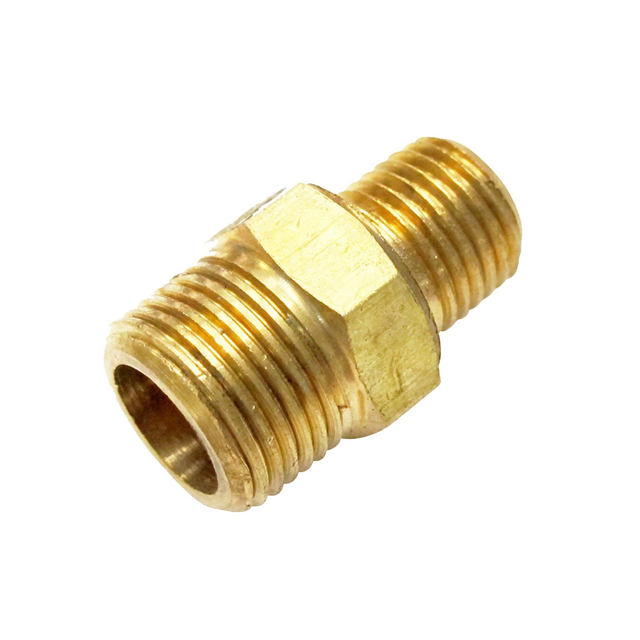 ข้อต่อนิปเปิ้ล ทองเหลือง ขนาด 3/4*1/2 นิ้ว