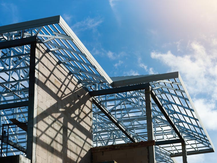 สร้างบ้านโครงสร้างเหล็ก ทำพื้นด้วยวัสดุอะไรได้บ้าง