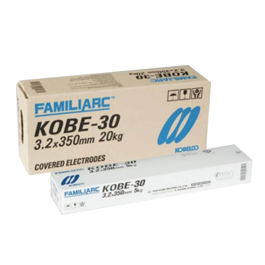 ลวดเชื่อม KOBE รุ่น K-30 กล่องขาว ขนาด 3.2 มม. 20 กก.