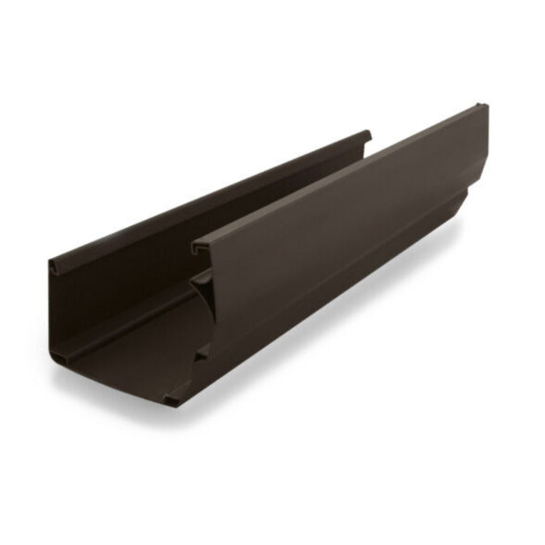 รางน้ำฝน SCG ไวนิล รุ่น SMART สีน้ำตาลเข้ม