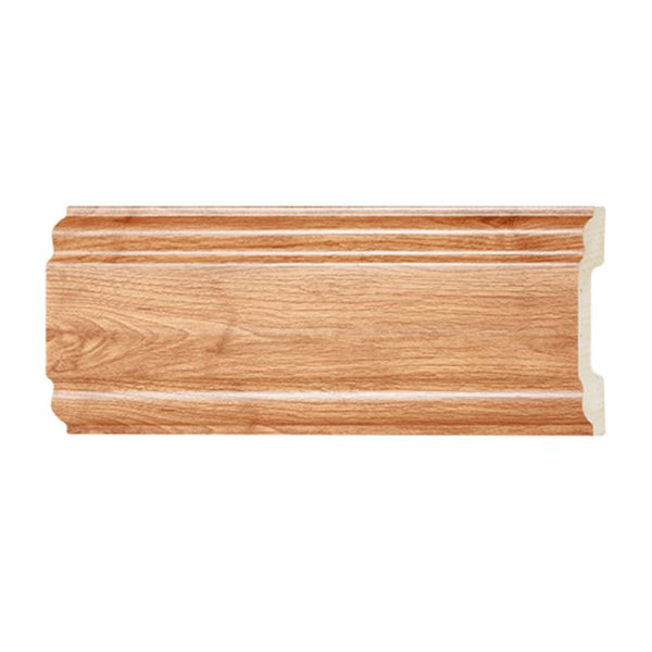 ไม้บัวกลาง YES MOULDING รุ่น BG004-04 สีไม้สักอ่อน ยาว 3 เมตร