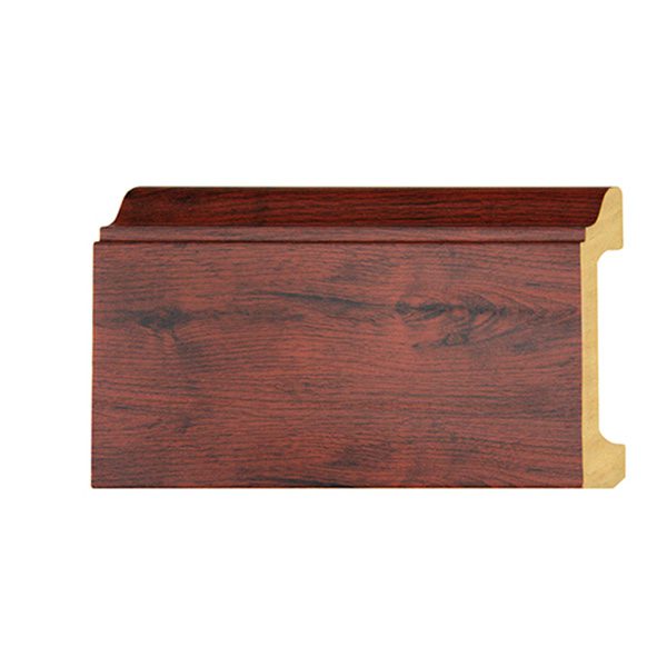 ไม้บัวล่าง YES MOULDING รุ่น BL004-03 สีไม้แดง ยาว 3 เมตร