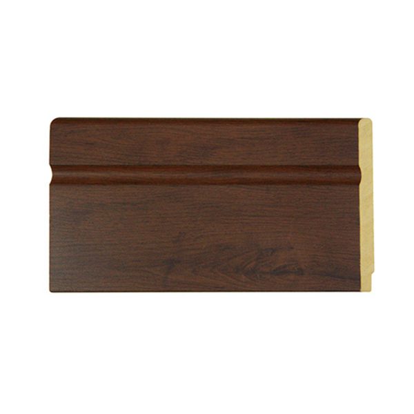 ไม้บัวล่าง YES MOULDING รุ่น BL001-01 สีไม้สัก ยาว 3 เมตร