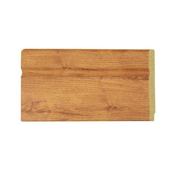 ไม้บัวล่าง YES MOULDING รุ่น BL001-04 สีไม้สักอ่อน ยาว 3 เมตร