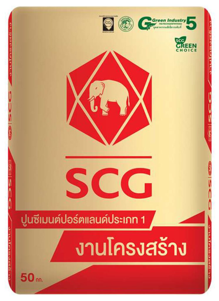 ปูน SCG งานโครงสร้าง ปอร์ตแลนด์ประเภท 1