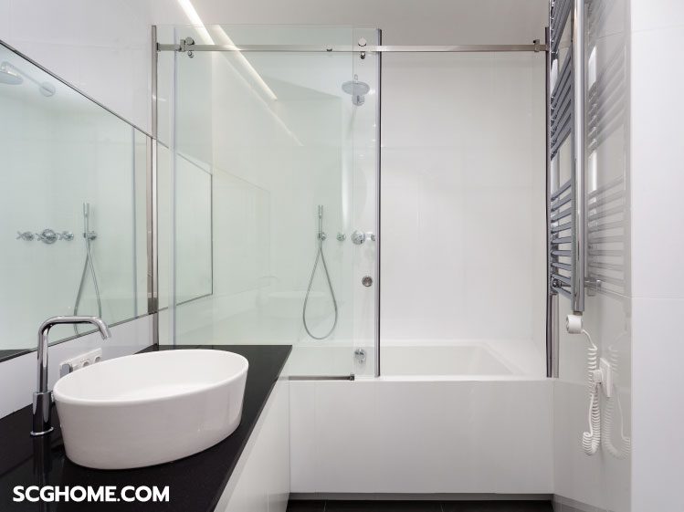 กั้นสัดส่วนห้องอาบน้ำอย่างไรได้บ้าง?