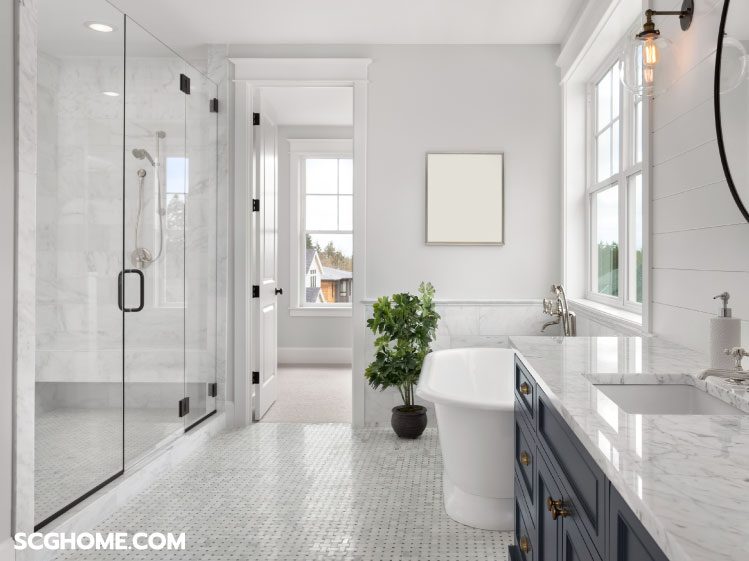 กั้นสัดส่วนห้องอาบน้ำอย่างไรได้บ้าง?