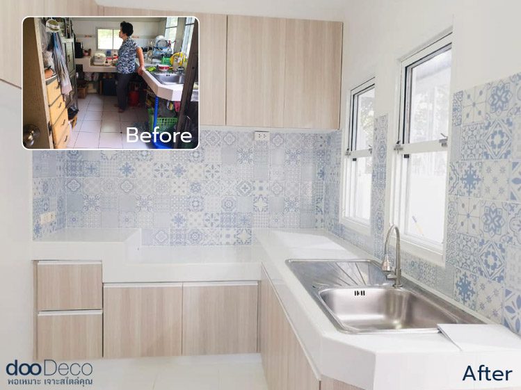 รีโนเวทห้องครัวเดิมให้น่าใช้ ต่อเติมครัวใหม่ให้ตอบโจทย์ ด้วยบริการจาก dooDeco