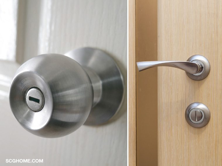 เทคนิคเลือกลูกบิดประตูให้ตรงใจ