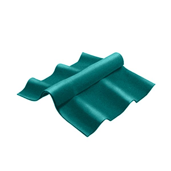 ครอบสันปรับมุมตัวล่าง หลังคา ไฟเบอร์ซีเมนต์ SCG รุ่น ลอนคู่ สีน้ำเทาศิลา