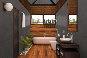 เอสซีจี ซีเมนต์บอร์ด บอร์ด สีเทา สไตล์ลอฟท์