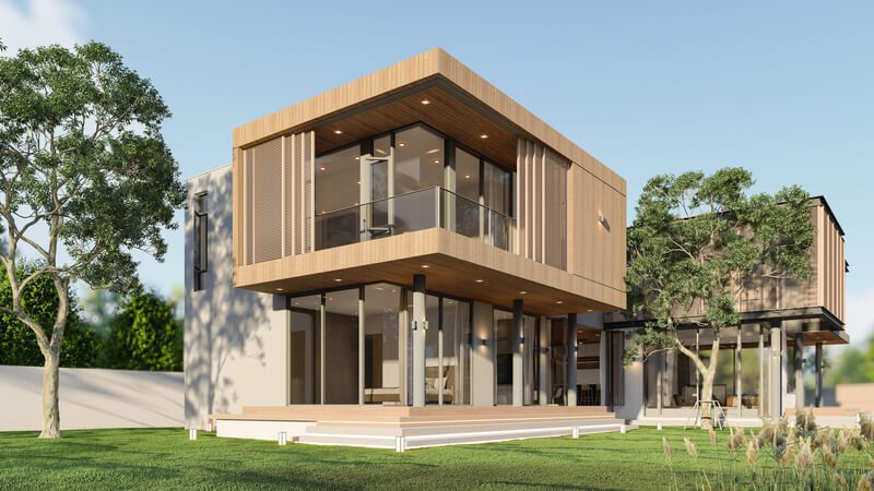5 แนวทางนำ “ไม้ฝา” แต่งบ้านโมเดิร์นให้สวยงามมีเอกลักษณ์