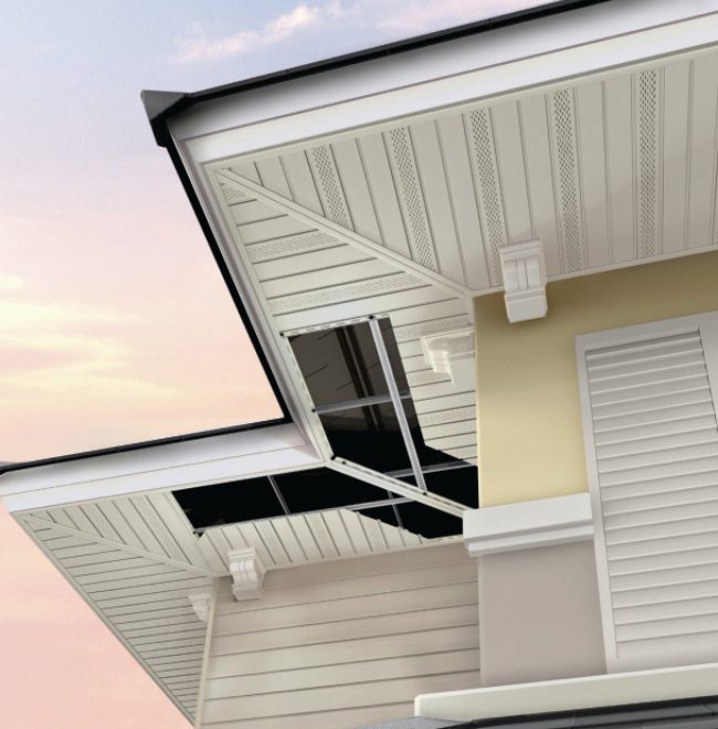 ฝ้าชายคา คลายร้อนได้อย่างไร เลือกแบบไหนดี