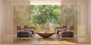 ไม้ระแนง วัสดุเดียว แต่งทุกส่วนของบ้านได้