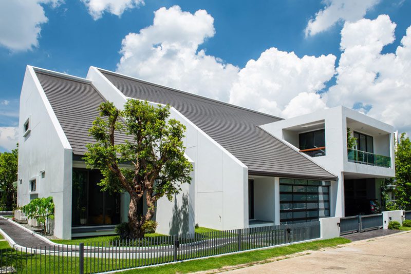 เติมความคมชัด เพิ่มความคมเท่ ให้กับบ้านสไตล์โมเดิร์น