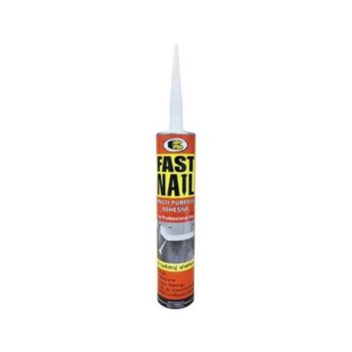 กาวตะปู Bosny Fast nail รุ่น M940 สูตรน้ำมันแห้งเร็ว สีครีม 280 กรัม