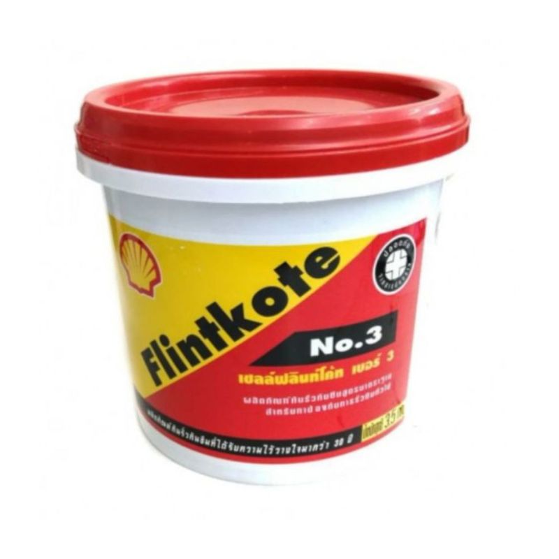 เชลล์ฟลินท์โค้ท เบอร์ 3 SHELL (4*3.5กก.) ขนาด 1 กล.