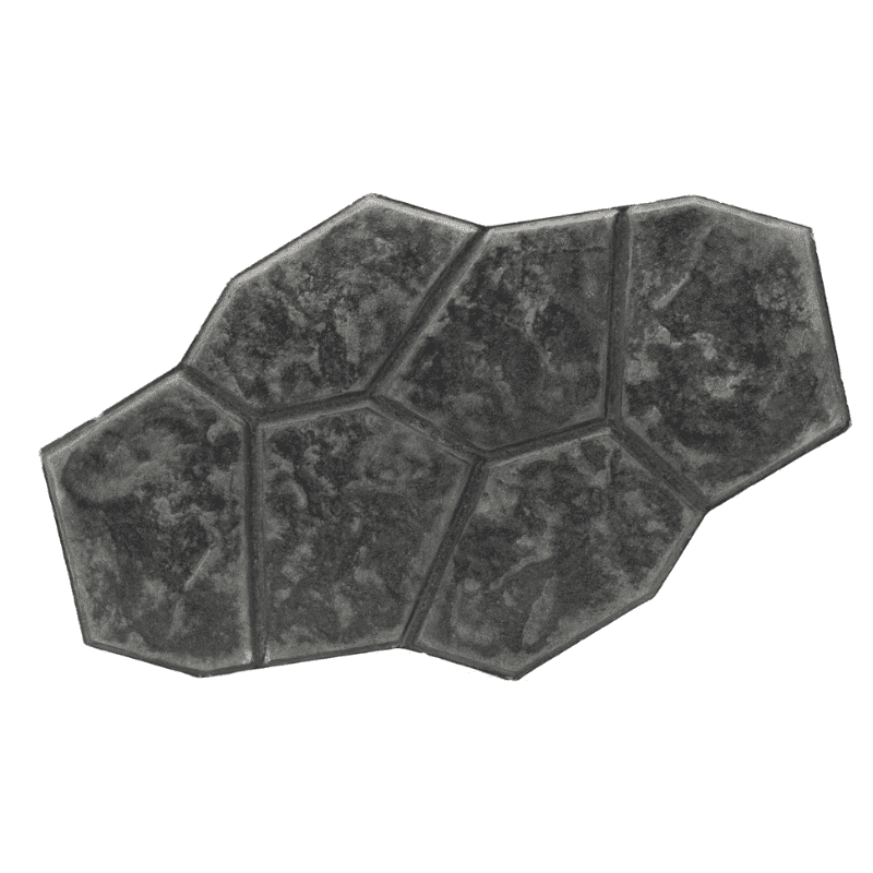 แสตมป์เพฟ ลายตูริน สีเทา กระเบื้องคอนกรีตปูพื้น เอสซีจี