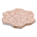 แสตมป์เพฟ ลายทัสคานี สีเหลือง กระเบื้องคอนกรีตปูพื้น เอสซีจี