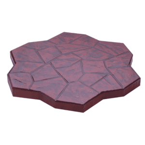 แสตมป์เพฟ ลายทัสคานี สีแดง กระเบื้องคอนกรีตปูพื้น เอสซีจี