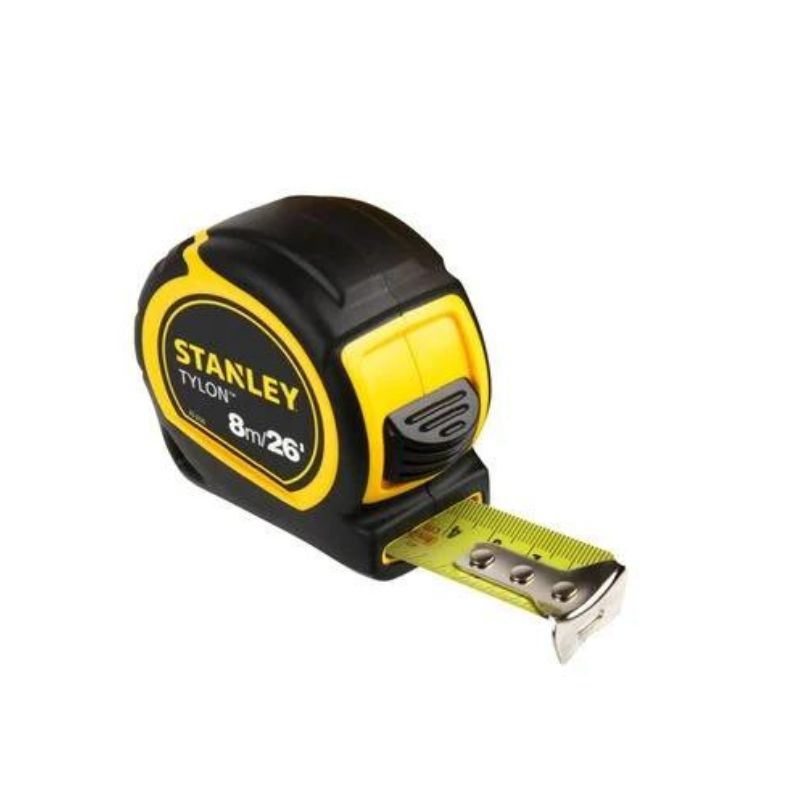 ตลับเมตร STANLEY รุ่น Tylon 30-656N สีดำ-เหลือง ยาว 8 เมตร