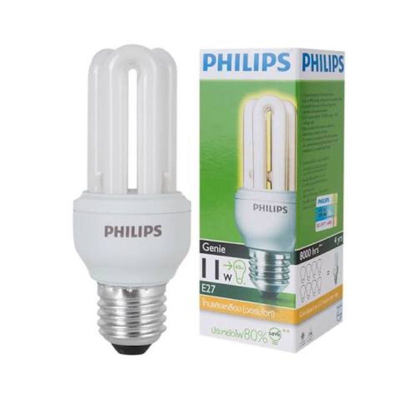 หลอดตะเกียบ PHILIPS รุ่น Genie DAYLIGHT ขนาด 11 วัตต์