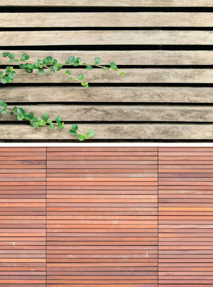 รั้วระแนงไม้ ระแนงบังตา เลือกตีระแนงแบบไหนดี 10