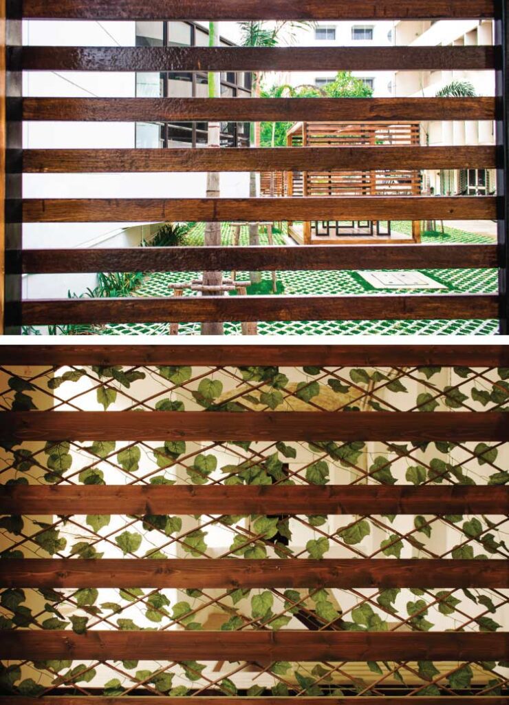 รั้วระแนงไม้ ระแนงบังตา เลือกตีระแนงแบบไหนดี 12