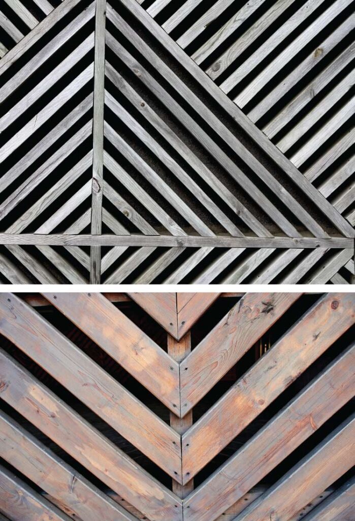 รั้วระแนงไม้ ระแนงบังตา เลือกตีระแนงแบบไหนดี 17