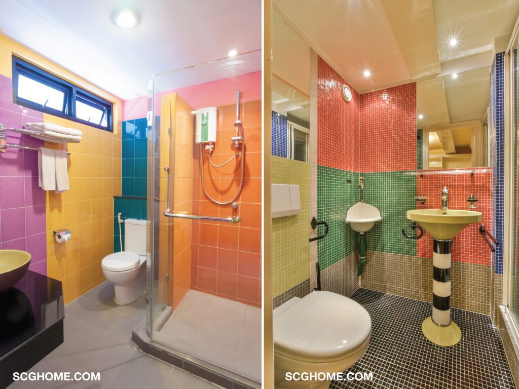 เลือกกระเบื้องพื้นผนังให้เหมาะกับห้องน้ำขนาดเล็ก 02