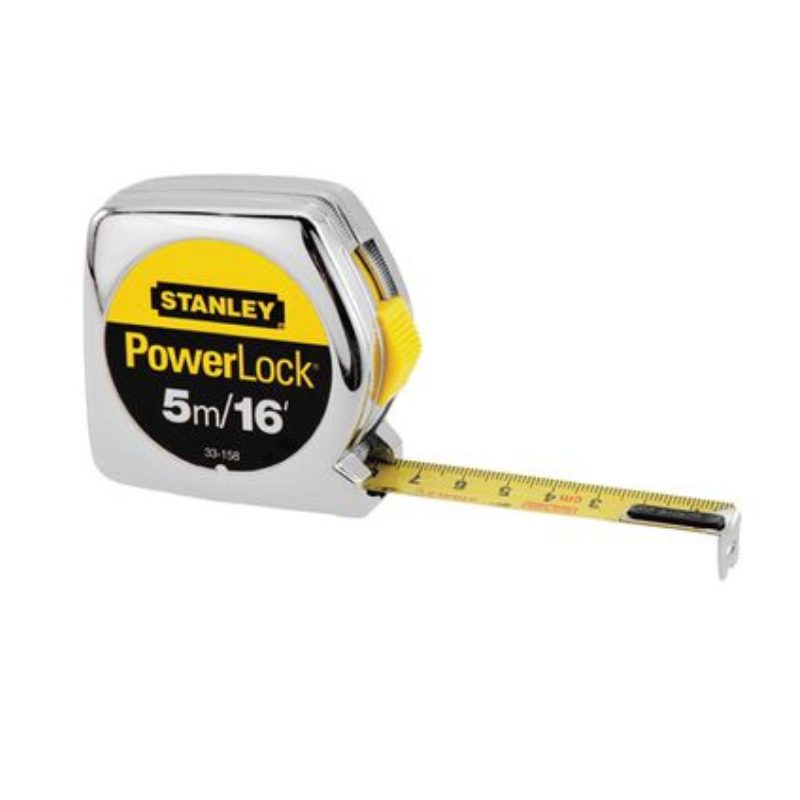 ตลับเมตร STANLEY รุ่น Global Tape 30-496 5 เมตร 16 ฟุต สีเหลือง