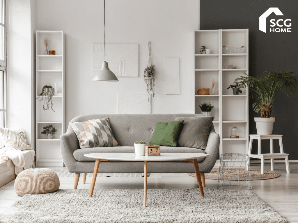 บ้านรกจัดเก็บให้เรียบร้อยและน่าอยู่กว่าที่เคย