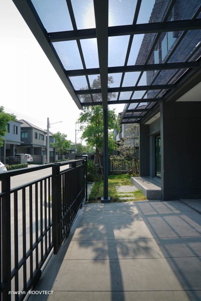 ต่อเติม หลังคาโรงรถ ให้สวย ปลอดภัย ไม่มีปัญหาภายหลัง 10 ข้อควรรู้ 1