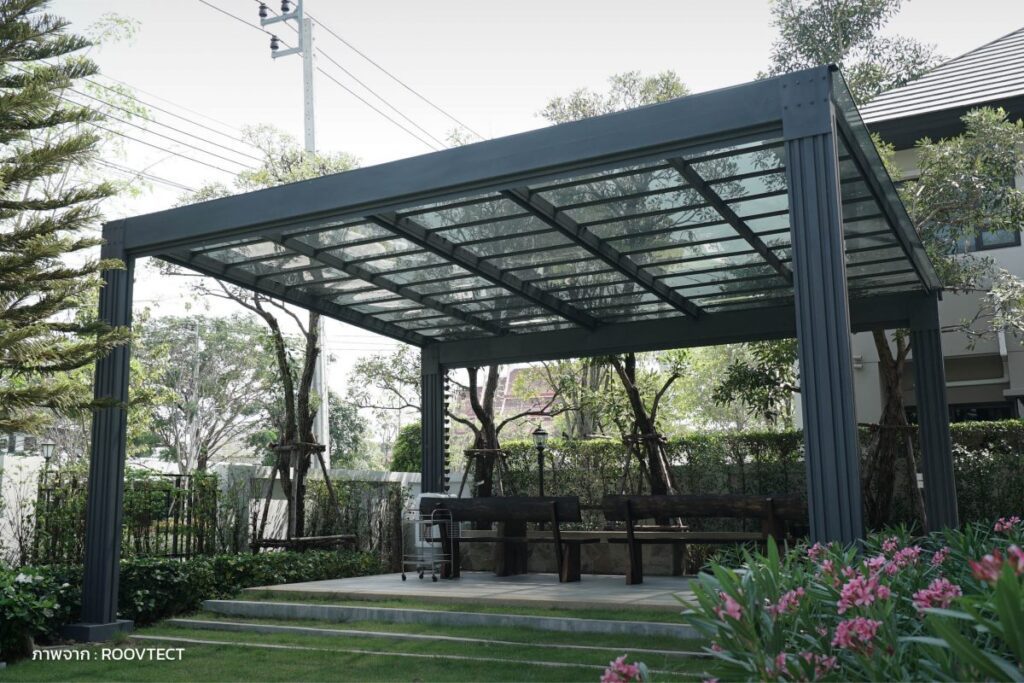 ต่อเติม หลังคาโรงรถ ให้สวย ปลอดภัย ไม่มีปัญหาภายหลัง 10 ข้อควรรู้ 1