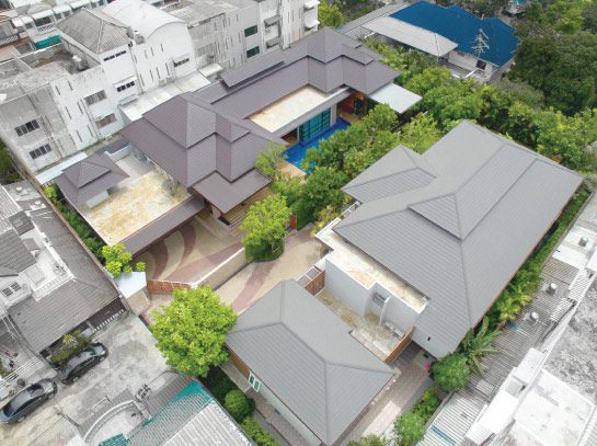 บ้านในสไตล์รีสอร์ตและโมเดิร์น ร่วมสมัย