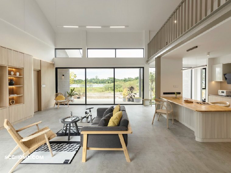 บ้านสวนอบอุ่น ส่วนตัว ท่ามกลางสวนมะพร้าว