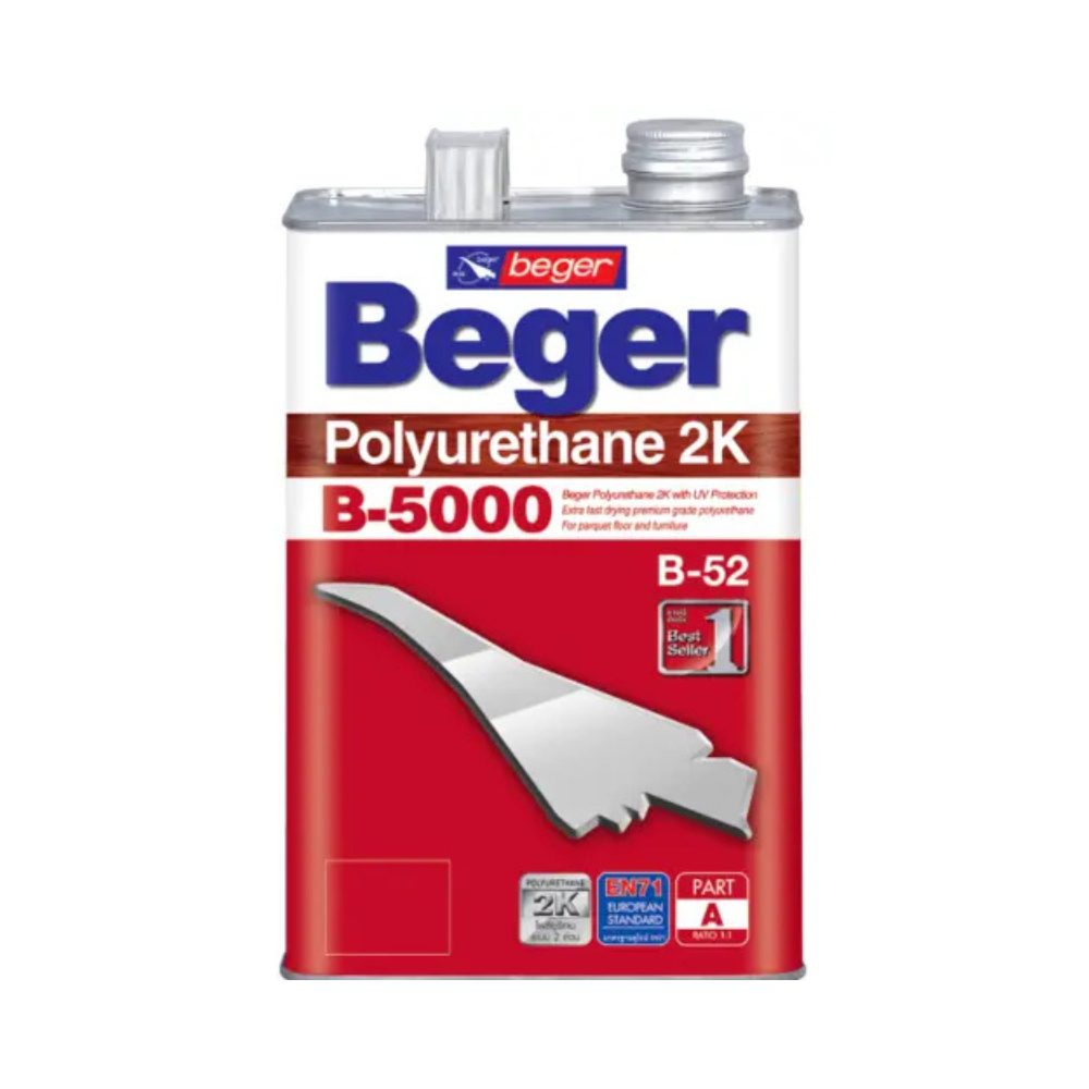 Beger โพลียูรีเทนภายนอก ชนิดเงา 90% B-5000 E-510 ขนาด 7 ลิตร