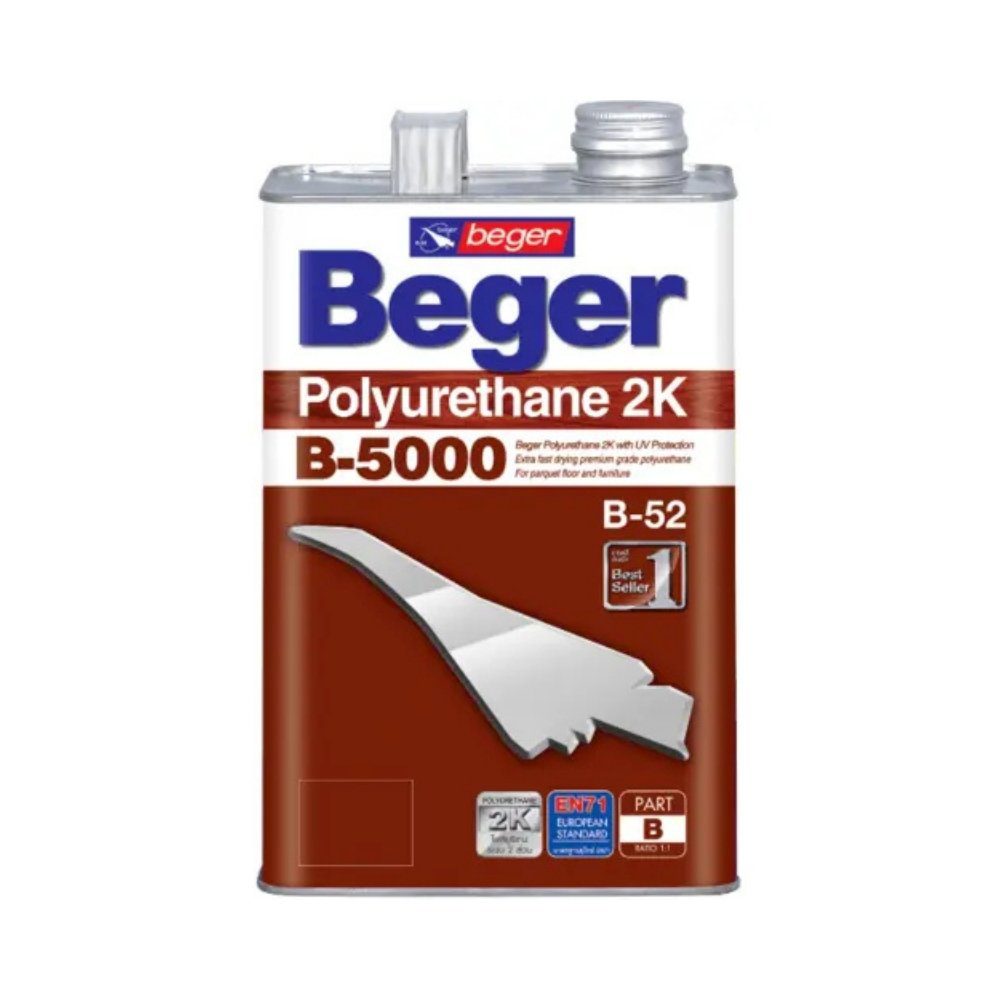 Beger โพลียูรีเทนภายนอก ชนิดเงา 90% B-5000 E-510 ขนาด 7 ลิตร