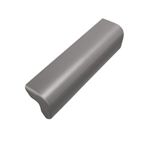 ครอบข้างปิดชาย เอสซีจี รุ่นลอนคู่ สีเทาศิลา