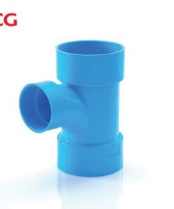 ข้อต่อ PVC สามทาง TY ลดขนาด สีฟ้า ตราช้าง SCG