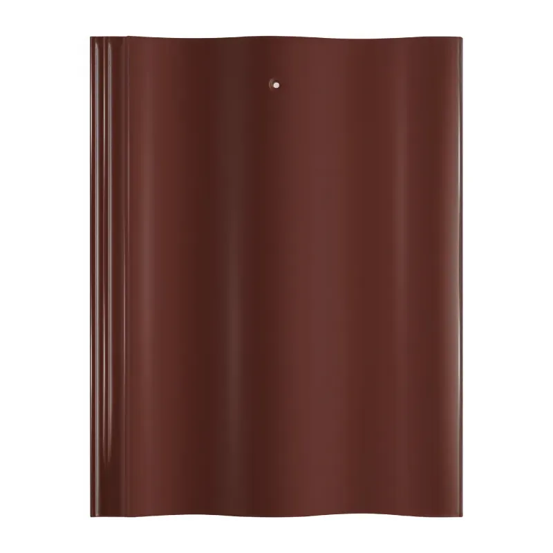 กระเบื้องหลังคา SCG รุ่นเซลิกา เคิร์ฟ สีเรด ไวน์