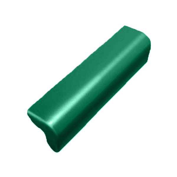 ครอบข้างปิดชายหลังคา เอสซีจี ลอนคู่ ไอบริด สีเขียว