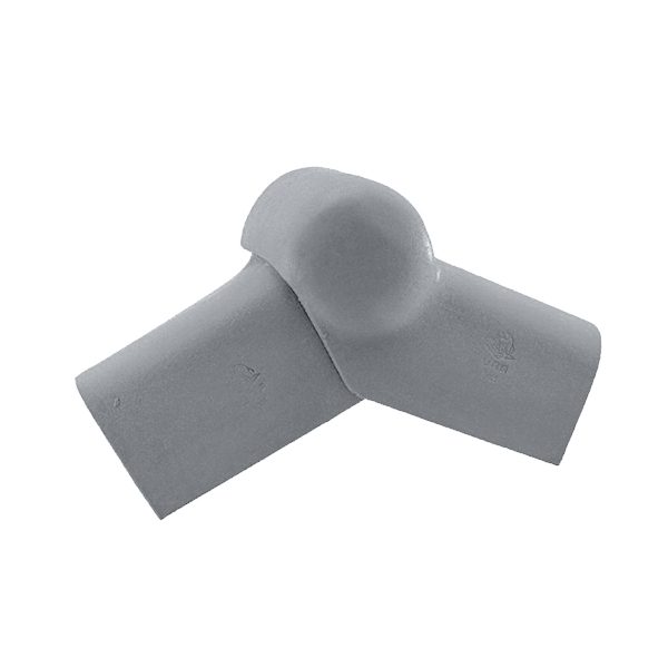 ครอบปิดจั่วปรับมุม ตัวล่าง หลังคา SCG ลอนคู่ สีซีเมนต์