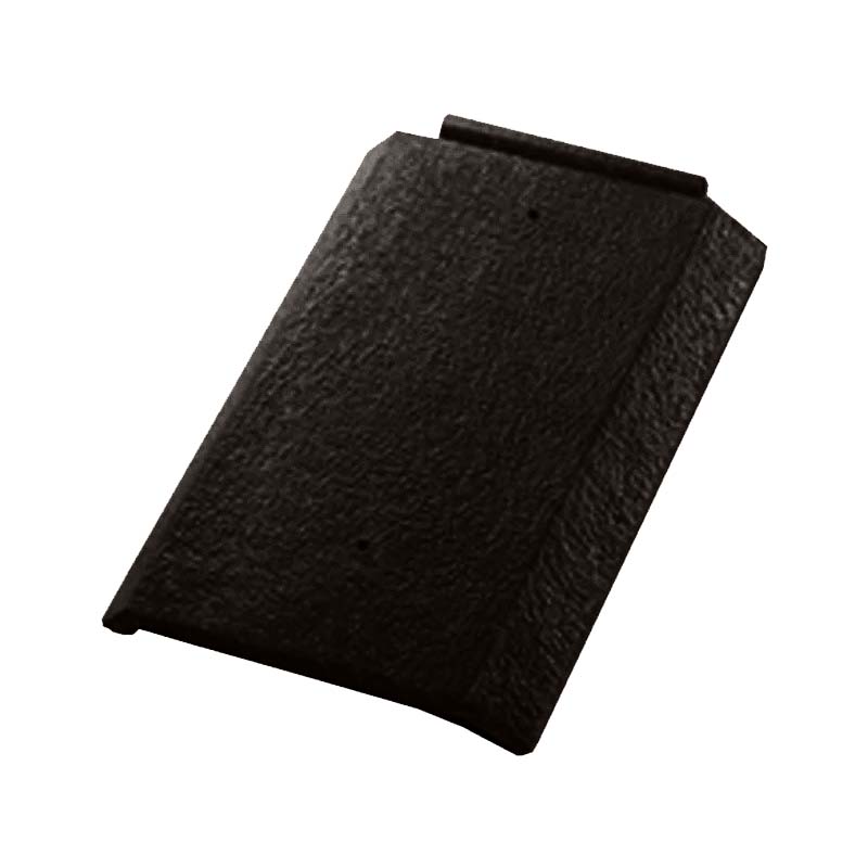 ครอบตัวผนัง กระเบื้องหลังคาคอนกรีต เอสซีจี รุ่น เพรสทีจ สีมิสทีเกรย์ ขนาด 22.4×38.5×2.9 ซม.