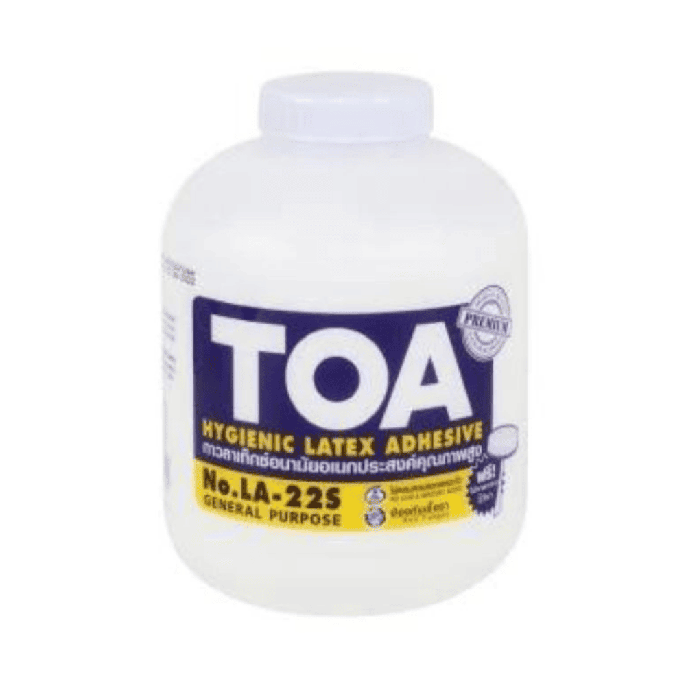 กาวลาเท็กซ์ งานอเนกประสงค์ทั่วไป TOA รุ่น LA-22S สีขาว ขนาด 32 ออนซ์