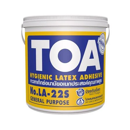 กาวลาเท็กซ์ งานอเนกประสงค์ทั่วไป TOA รุ่น LA-22S สีขาว ขนาด 1.8 กก.