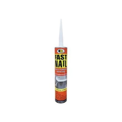 กาวตะปู Bosny Fast nail รุ่น M940 สูตรน้ำมันแห้งเร็ว สีครีม 280 กรัม
