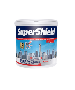 TOA Supershield ซุปเปอร์ชิลด์ สีน้ำกึ่งเงา ภายนอก G100 ขนาด 1 แกลลอน